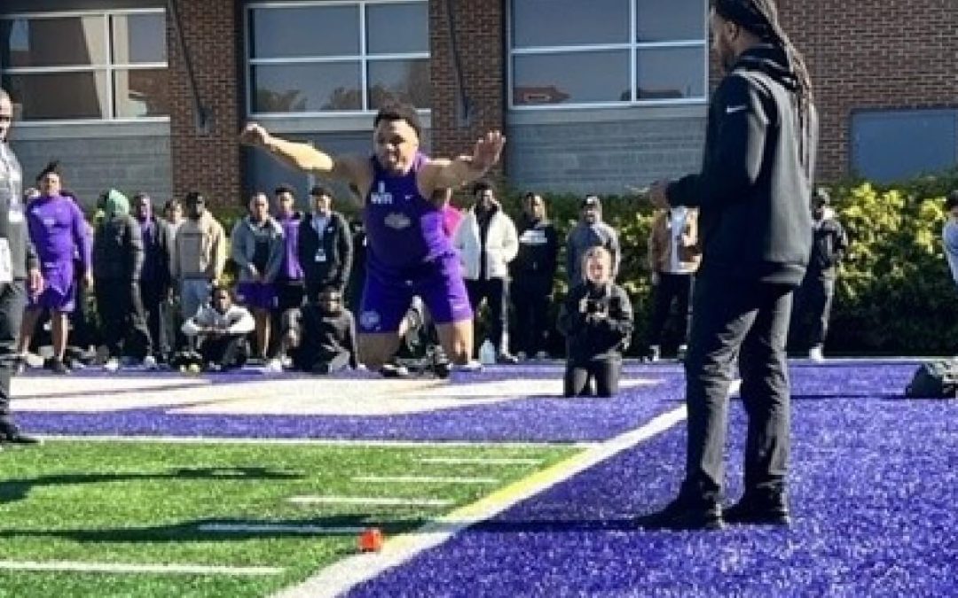 Kris Thornton’s hard work pays off at JMU Pro Day
